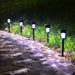 Generic Solar LED Vintage Lantern Stake Pack of 5 Premium 1