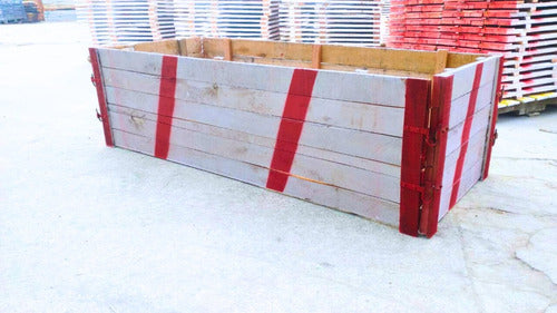 Wooden Road Safety Box for Construction Sites 1