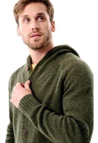 Men's Hooded Cardigan with Pockets Collection 2023 Art 035 2