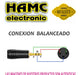 6M Balanced XLR Male to Mini Plug Male Gold Cable 2