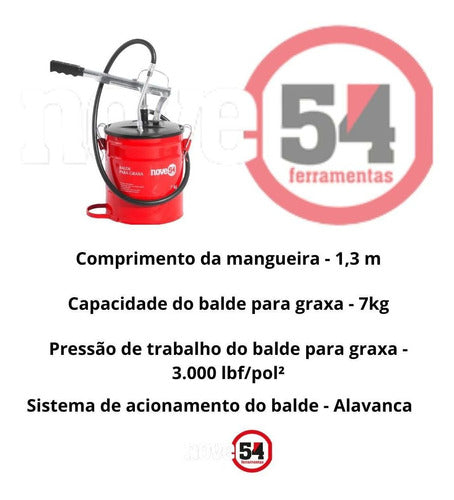 Engraxadeira 7kg Bomba Engrachar Oficina Graxa Oferta 2