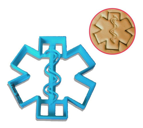 Esculapio Medicina Cortante Galleta Cookies Masas Enfermeria 0