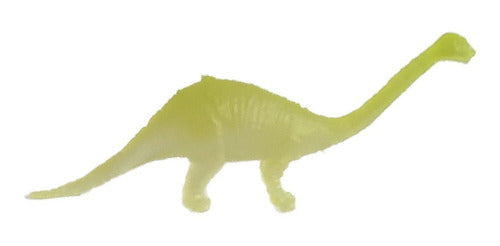 Fluorescent Dinosaurs Glow in the Dark Set of 2 Dinos 24