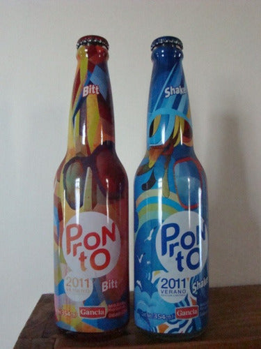 Botellas Verano 2011 De Pronto Shake Y Pronto Bitt Llenas 0