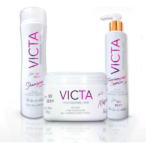 Victa Kit So Sexy Shampoo Mascara Y Terminacion Capilar 0