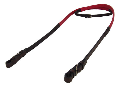 Rubber Sole Racing Reins for Saddle Horse Tack Crespo 1