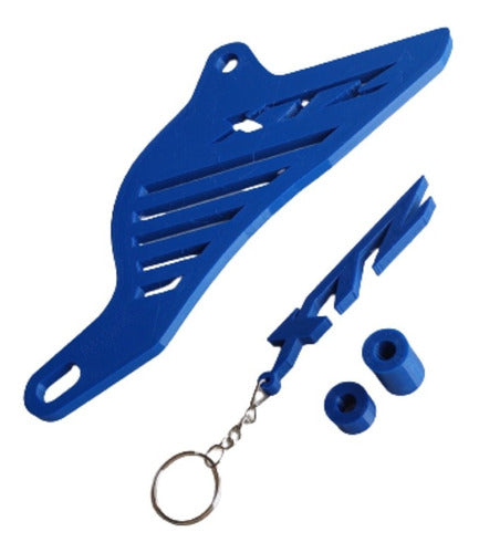 Createch Yamaha XTZ 250 Chain Cover + Free Keychain 3