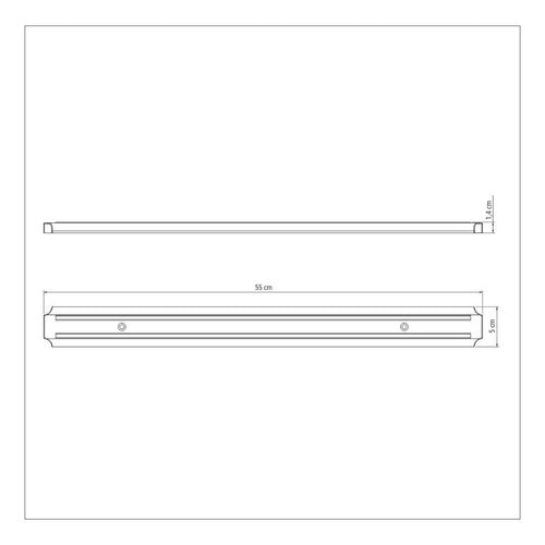 Barra Magnética Para Cuchillas 55 Cm - Tramontina. 1