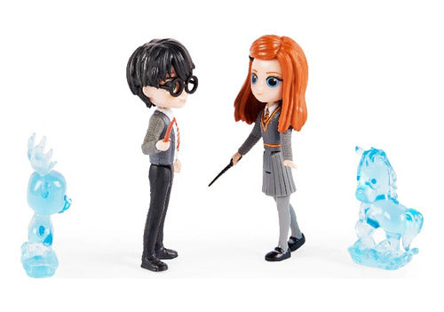 Harry Potter Magical Minis Figuras Harry Y Ginny - Original 1