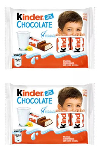 Kinder Barrita X 2 Pack X 4 Un Srj 0