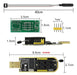 TZT USB Programmer Kit CH341B with BIOS EEPROM Clip and Cable Series 24 25 3