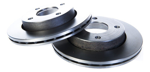 Cilbrake Ventilated Brake Discs Kit (2) Front for Courier Orion 239.5mm 0