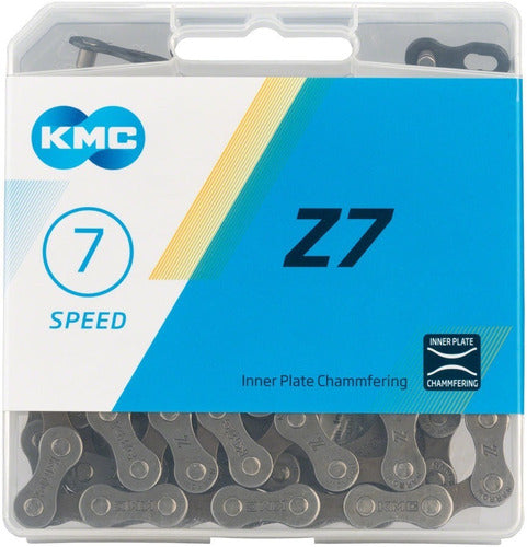 KMC Cadena Bicicleta Z7 / 18v - 21v - 24v / 116 Eslabones 0