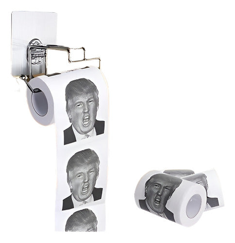 Rollo De Papel De Higiénico De Donald Trump Humor Divertido 0