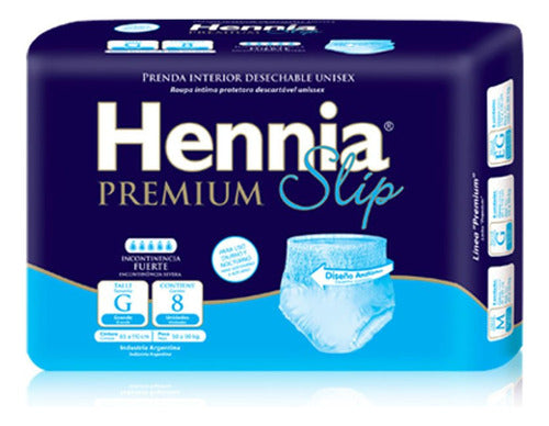 Hennia Adult Diaper Size G X16 Units Type Bombachita 0