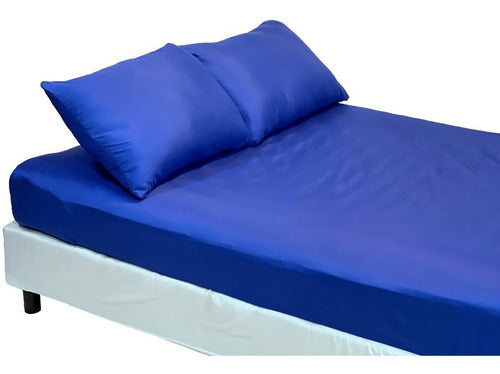 Adjustable Bed Sheet for 2 1/2 Plazas Bed 190x240 cm - Smooth Color 15