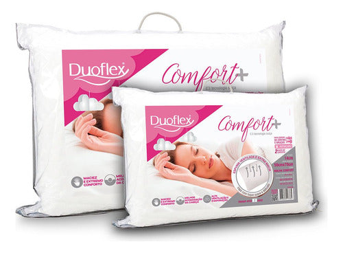 Duoflex Set X2 - Almohada Comfort De Espuma Hypersoft Mayor Confort 0