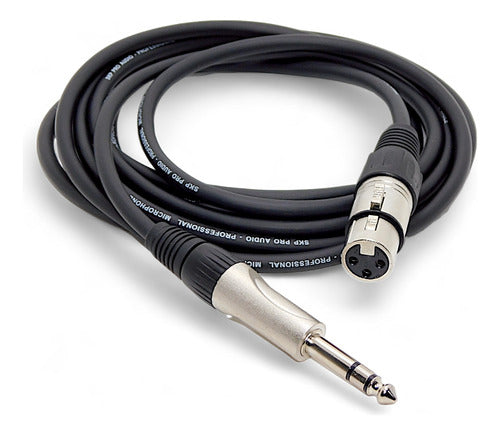 HAMCelectronic XLR Female to Balanced Plug Audio Adapter Cable 1m 0