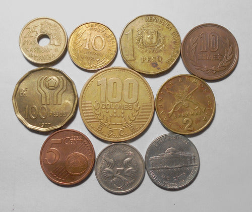 World Coins Lot of 10 - N° 13 - Crazy Price 0