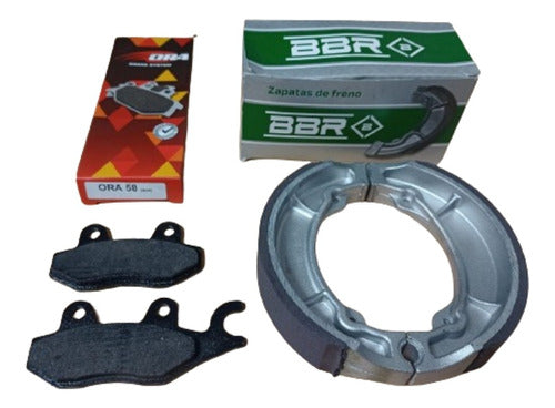 Kit Frenos Para Honda Storm - Bmd Motos 0