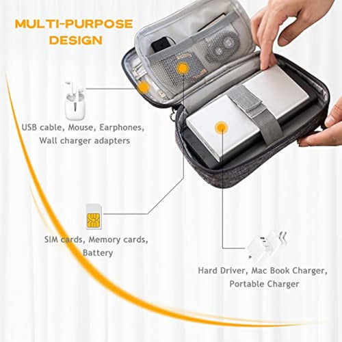 DUMEALAGR Electronic Organizer, Cable Organizer 2