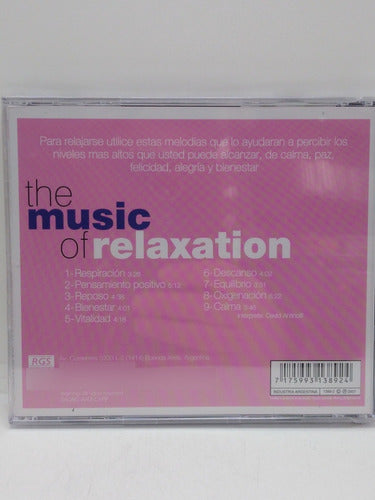 The Music of Relaxation CD Nuevo 1