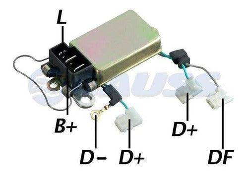 Regulator Voltaje Ford - Escort 1.8 - Gacel / Carat / Senda / Gol 1