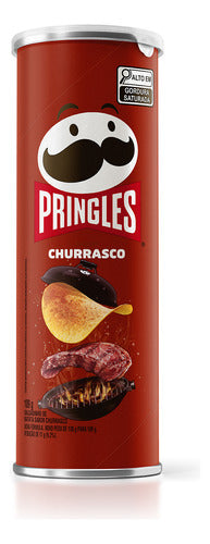 Pringles Churrasco Flavored Potato Chips 109 Grs 0