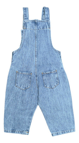 Denis Baby Denim Ripped Jumpsuit 1