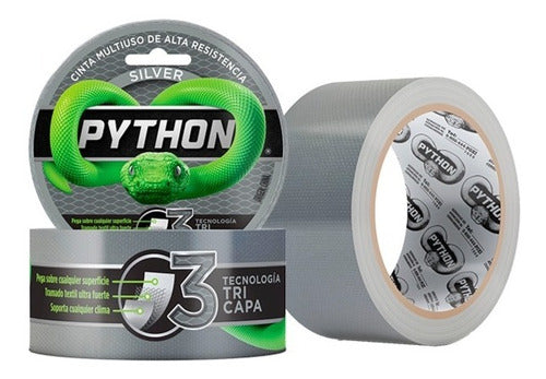 Python Cinta Multiuso Alta Resistencia Duct Tape 48mm X 9mts 0