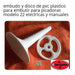 PVC Funnel and Disc for Stuffing Chorizo - Model 22 1