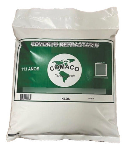 Pegaref Comaco 20 Kg Cemento Refractario Adhesivo 0