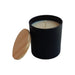 Vela Aromática Turin En Cristal Negro Mate  - Mowna Candles 0