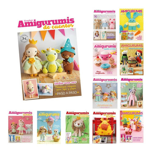 Arcadia Ediciones Crochet Amigurumis Pack X 12 0