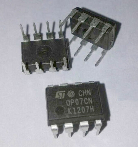 SGS-Thomson OP07CN Operational Amplifier Kit X10 1