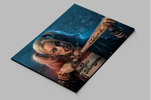 Memo Estampados Harley Quinn Decorative Canvas 50x70 1