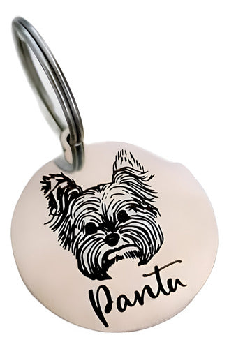 Qualia Orfebreria 2 Laser Engraved Identification Tags for Your Pet 1