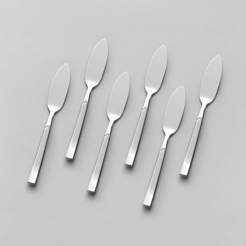 Volf 6 Butter Knives Focus Stainless Steel 0