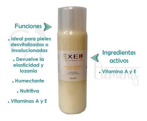 Exel Hydronutritive Body Cream 250 ml 1