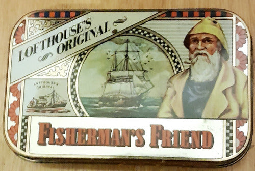 Lata Fishermans Friend Lofthouses Original Pastillas England 0