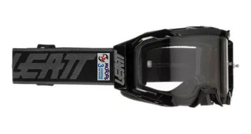 Leatt Jm Antiparras Moto Cross Velocity 5.5 Negra Antibalas 0