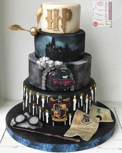 Delicias Lourdes Tortas Tematicas Harry Potter Personalizadas Pedido Express! 1