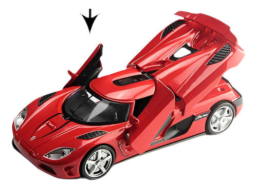 Koenigsegg Diecast Modelo 1:32 De Deportes Regalos De Coche 0