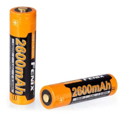 Fenix Rechargeable Battery ARB-L18 2600mAh 18650 X2 Units 0