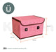 Home Basics Organizer Storage Box in Linen Fabric 45x30 1