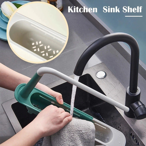 Everest Telescopic Drain Rack for Sink, Sponge Holder 7