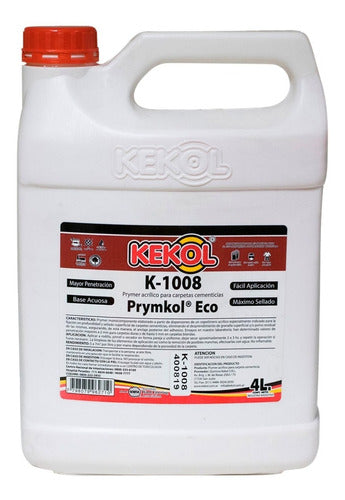 Kekol Prymer Acrilico Carpeta Cementicia K1008 4L 1