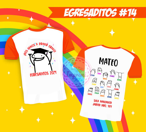 Design Templates Egresaditos 2023 Graduation T-shirts #14 5