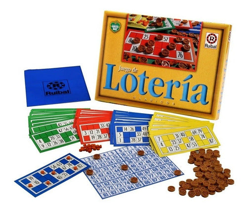 Generic Lotería Green Box Board Game 0