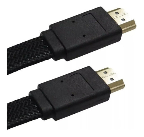 Genérica Cable HDMI 3M 4K Ultra HD Mallado PC TV V2.0 0